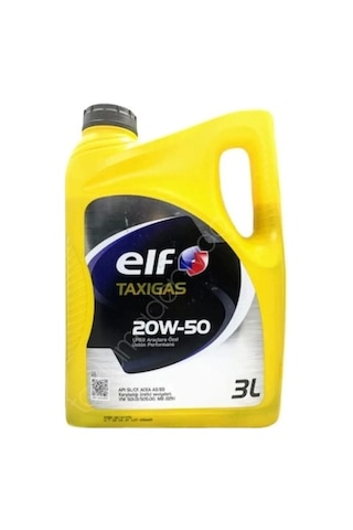 Elf 20W-50 Taxıgas Motor Yağı 3 L