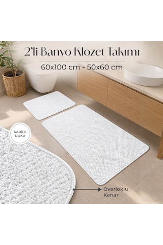 2'li Banyo Klozet Takımı Beyaz
