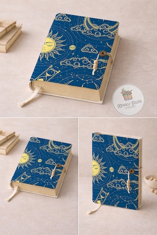 Kitap Kılıfı Güneş Ve Ay