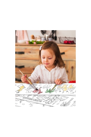 Bak Gel Al Ramazan A Özel 30x500 Cm Boyama Rulo Kağıdı, Ramazan Temalı 5 Mt Boyama Etkinlik Rulo Kitabı - Bgaruloboyama01