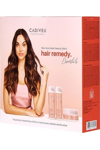 Saçlardaki Hasarı Onarıcı Ve Yıpranmalara Karşı Koruyucu Essentials Hair Remedy Ev Bakım Seti