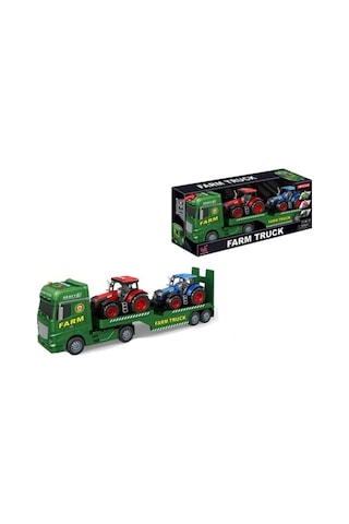 Ctoys 666-69f Işıklı Ve Sesli Traktör Taşıyıcı Tır