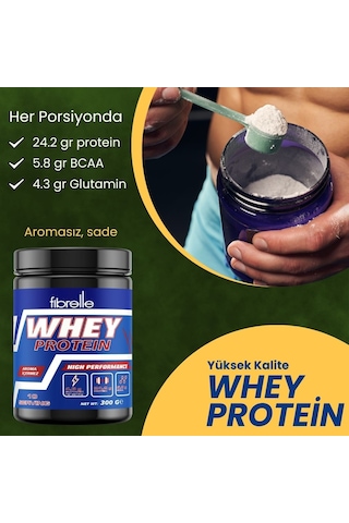 Fibrelle Whey Protein Aromasız 300 G Aromasız