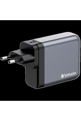 Verbatim 32203 - V Gnc-140 Gan Charger 140w 3-usb-c / 1-usb-a Çıkışa Sahiptir