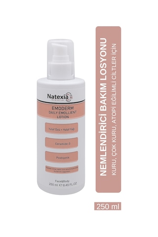 Natexia Emoderm Daily Emolient Nemlendirici Bakım Losyonu 250 Ml