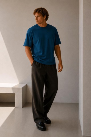 Alexandergardi Oversize Bisiklet Yaka T-shirt Diğer