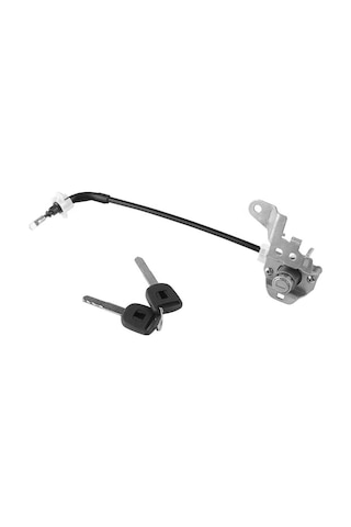 Teltree Honda Civic 2006-2011 Sol Ön Kapı Kilidi Silindiri Metal Siyah 2 Anahtarlı Direkt Değişimli  Uyumlu Yeni