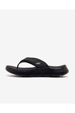 Skechers Go Walk Flex Sandal Erkek Siyah Parmak Arası Terlik 229214 Bbk Siyah