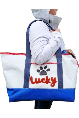 Küçük/orta Boy Köpekler İçin Kişiselleştirilmiş Köpek Taşıma Çantası, Suya Dayanıklı Yelken Bezi Pet Çanta, Kolay Taşıma