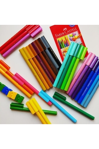 Faber-Castell Eğlenceli Keçeli 20 Renk