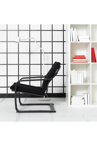 Ikea Beyaz Ferah Berjer Koltuk - Sallanan Koltuk İskeleti
