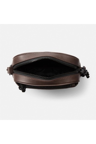 Timberland Tuckerman Leather Crossbody Bag Unisex Omuz Çantası-31618 Kahverengi