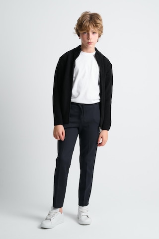 Alexandergardı Fermuarlı Dik Yaka Hırka Siyah