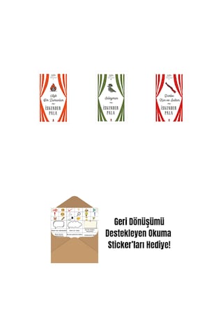 Aşk Bir Zamanlar Ciltli + Süleyman Ciltli + Darbe: Kan Ve Sultan Ciltli + Okuma Sticker'ları
