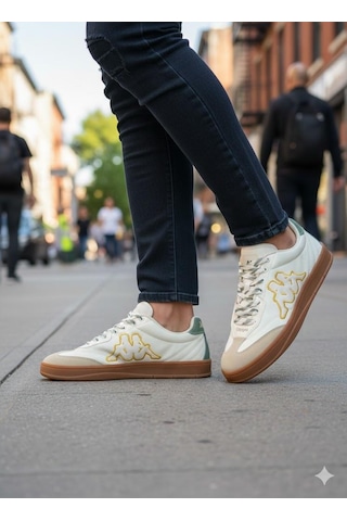Kappa Kp-1039 Santiago Rahat Orijinal Ürün Sneaker Ayakkabı Bej