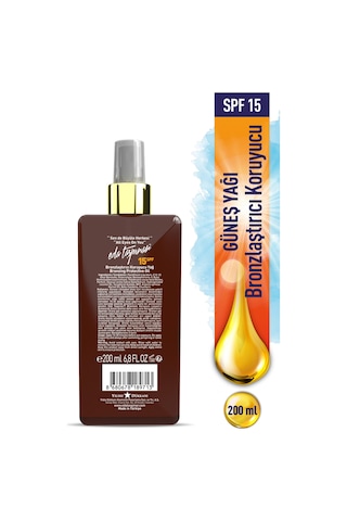 Eda Taşpınar Bronzlaştırıcı Koruyucu Yağ Sprey 200 ML