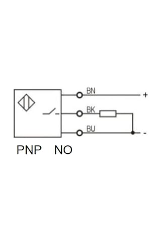 Lanbao Lr6.5tqbf15dpo ,m6.5/1.5mm Pnp-no 3-kablo Endüktif Sensör
