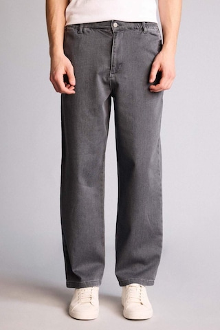 Defacto Yumuşak Dokulu Wide Leg Jean Pantolon H2882ax26spnm55 Gri-nm55