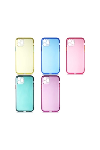 Apple Uyumlu iPhone 11 Pro Uyumlu Zore Bistro Kılıf-sarı Sari -
