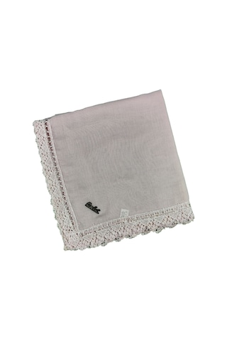 Enba Pamuklu İğne Oyalı Namaz Ve Mevlüt Örtüsü 110x110 Cm Pudra