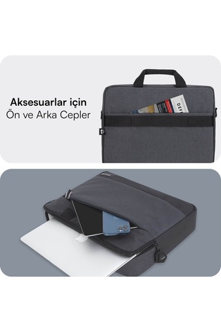 Mack Mce-1111 14.1 Unıcıty Eco Notebook Çantası Siyah Siyah