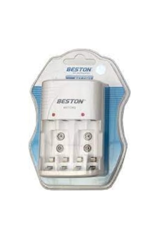 Beston Bst-C802 Universal 4'lü Pil Şarj Aleti Kalem-Ince-9 V