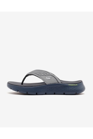 Skechers Go Walk Flex Sandal Erkek Gri Parmak Arası Terlik 229214 Gry Gri