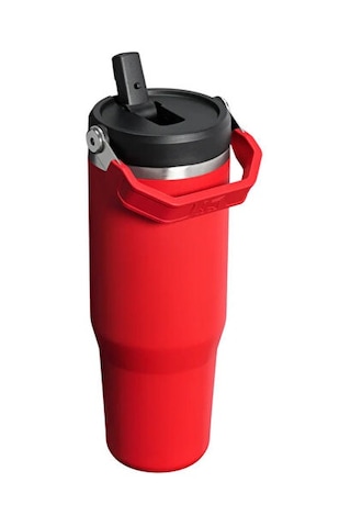 Stanley The Iceflow Flip Straw 2.0 Tumbler 0.89 L Pipetli Termos 10-13424-0209 Kırmızı