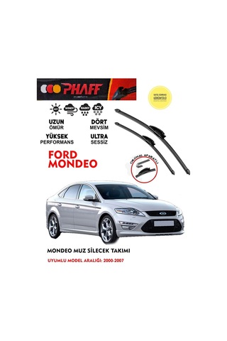 Ford Mondeo Muz Silecek Takımı Araca Özel Aparat 2000 - 2007