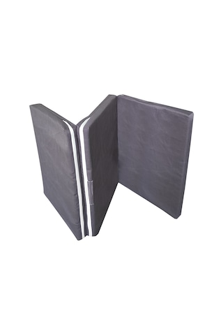Viphomeconcept Katlanır Yatak Yer Yatağı Sünger Yatak Tek Kişilik 80X180 Gri