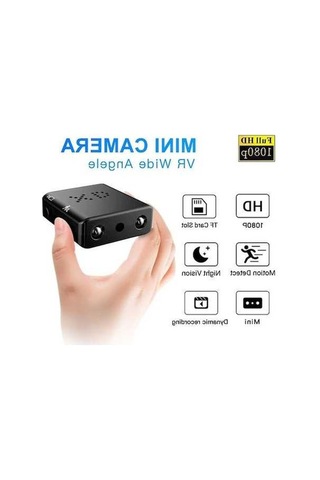 Besthome1 Küçük Boy Ir-cut Gece Görüşü Spor Kamera - Mini Hd Video Kaydedici Siyah Siyah