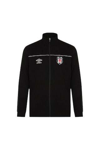 Beşiktaş Lisanslı Fermuarlı Siyah Sweatshirt 25/26 Sezon SiYAH