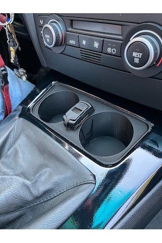 Bmw E90 E91 E92 E93 Bardaklık Siyah&gri