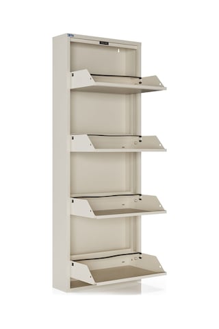 Ceha 4'lü Metal Ayakkabılık - Krem K.AYK-4 /AB1013 Krem