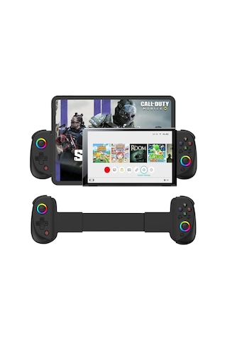 Bsp-d8 Bluetooth 5.2 Android/Apple Uyumlu iOS Tablet Telefon Mobil Telefon Tutucu Joystick Gamepad