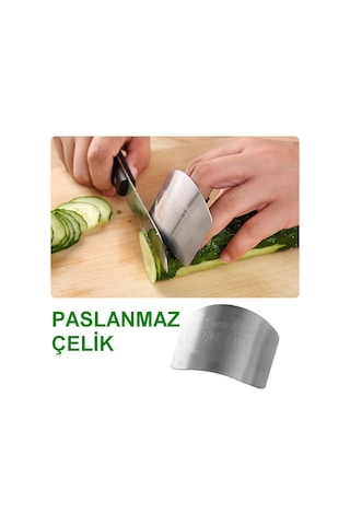 Kesme İçin Parmak Koruyucuları, Metal Parmak Koruyucu Hızlı Ve Güvenli Kesme Paslanmaz Çelik Koruyucu Aparat