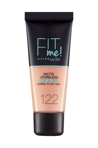 Maybelline New York Fit Me Matte+Poreless Fondöten 122 Creamy Beige