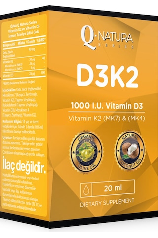 Q Natura Series D3k2 20 Ml