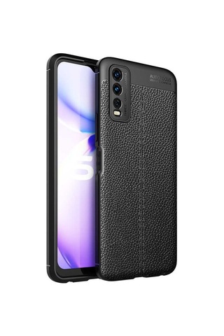 Rba Aksesuar Vivo Y11s Kılıf Rba Niss Silikon Kapak - Lacivert Lacivert