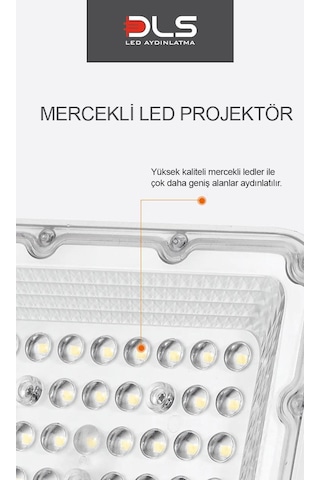 300w Bm300 Projektör Dls Park Bahçe Site Çevre Bina Tabela Dış Mekan Led Lamba