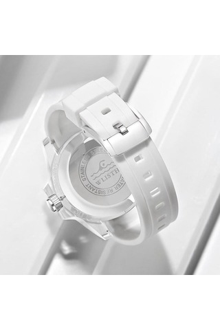 Yingfu S540 Kadın Saati Beyaz Kadran, Pembe Gövde, Koyu Renk Kişiler İçin Beyaz