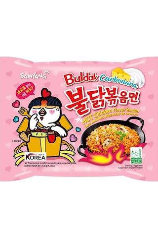 Samyang Buldak Carbonara Hot Chicken Flavor 130 G