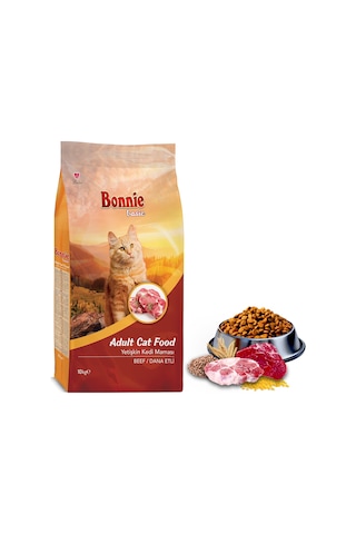 Bonnie Dana Etli Yetişkin Kedi Maması 10 Kg