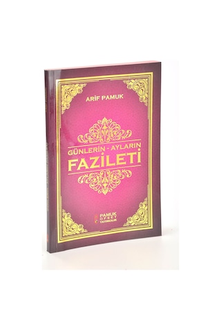 Günlerin - Ayların Fazileti N11.35614