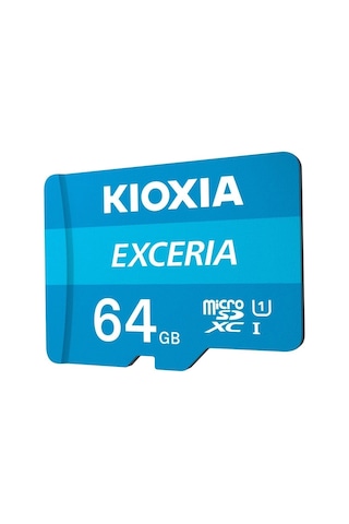 Kioxia 64Gb Exceria Micro Sdxc Uhs-1 C10 100Mb/Sn Hafıza Kartı (L