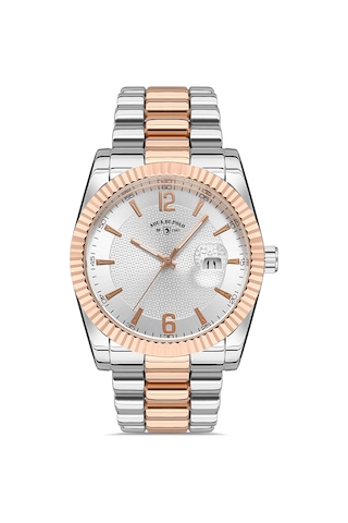 Aqua di Polo 1987 Erkek  Metal Rose Gold Kol Saati APWS013002
