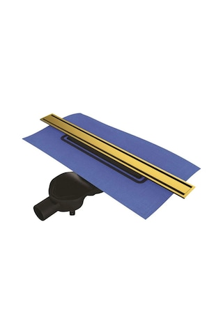 VitrA 59980563000 Eco Flow Dk100 60 Cm Duş Kanalı, Parlak Altın Yandan, - 5702705 Diğer