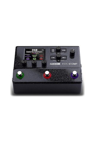 Line 6 Hx Stomp Guitar Multi-efekt Floor Processor Siyah