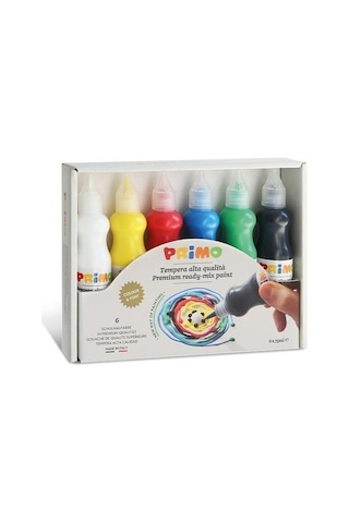 Primo Hazır Poster Boyası 6 Renk 75 ML