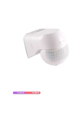 ACK 180 Derece Duvar Tipi Hareket Sensörü 220V